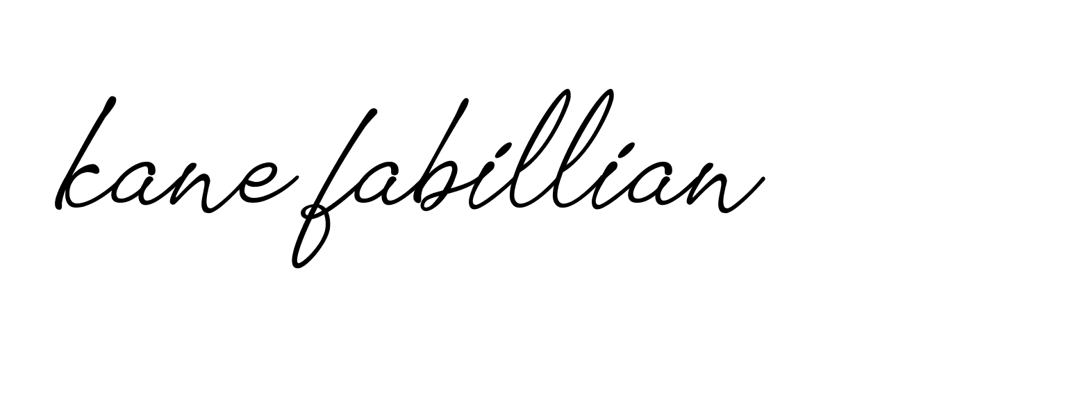 Signature of kane-fabillian