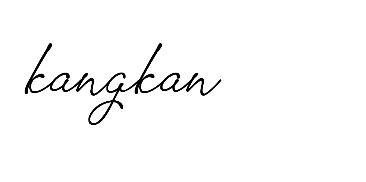 Signature of kangkan