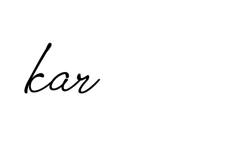 Signature of kar