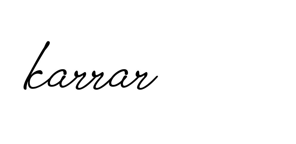 Signature of karrar