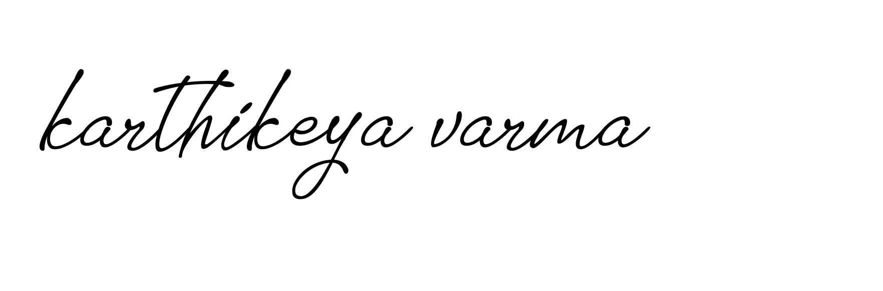 Signature of karthikeya-varma