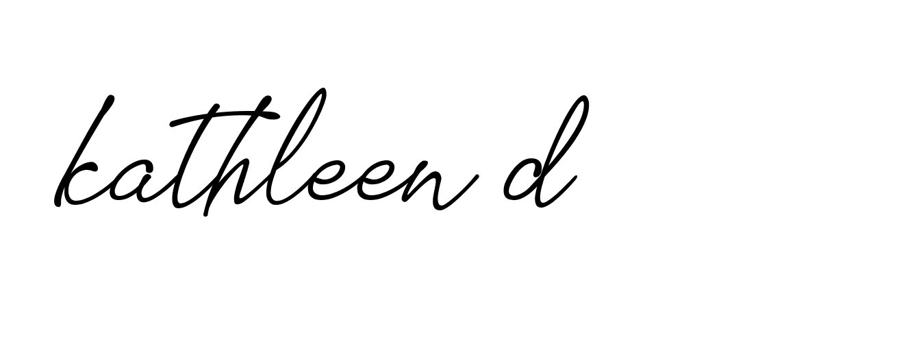 Signature of kathleen-d