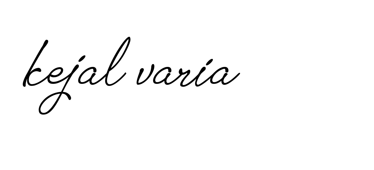 Signature of kejal-varia