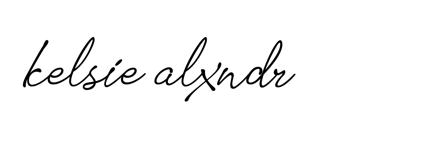 Signature of kelsie-alxndr