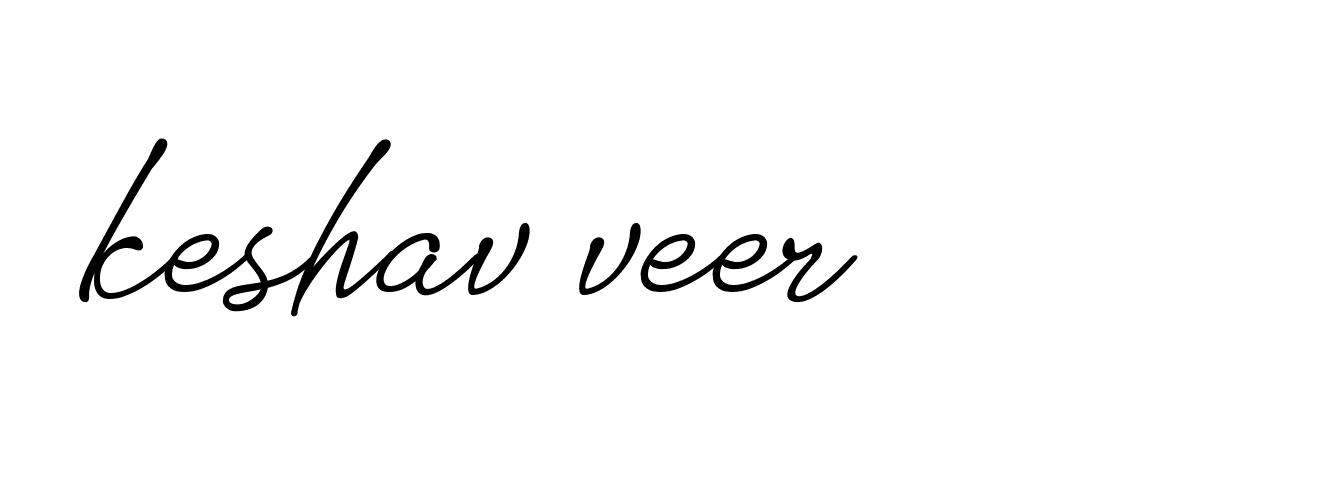 Signature of keshav-veer