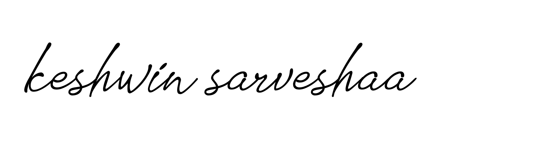 Signature of keshwin-sarveshaa