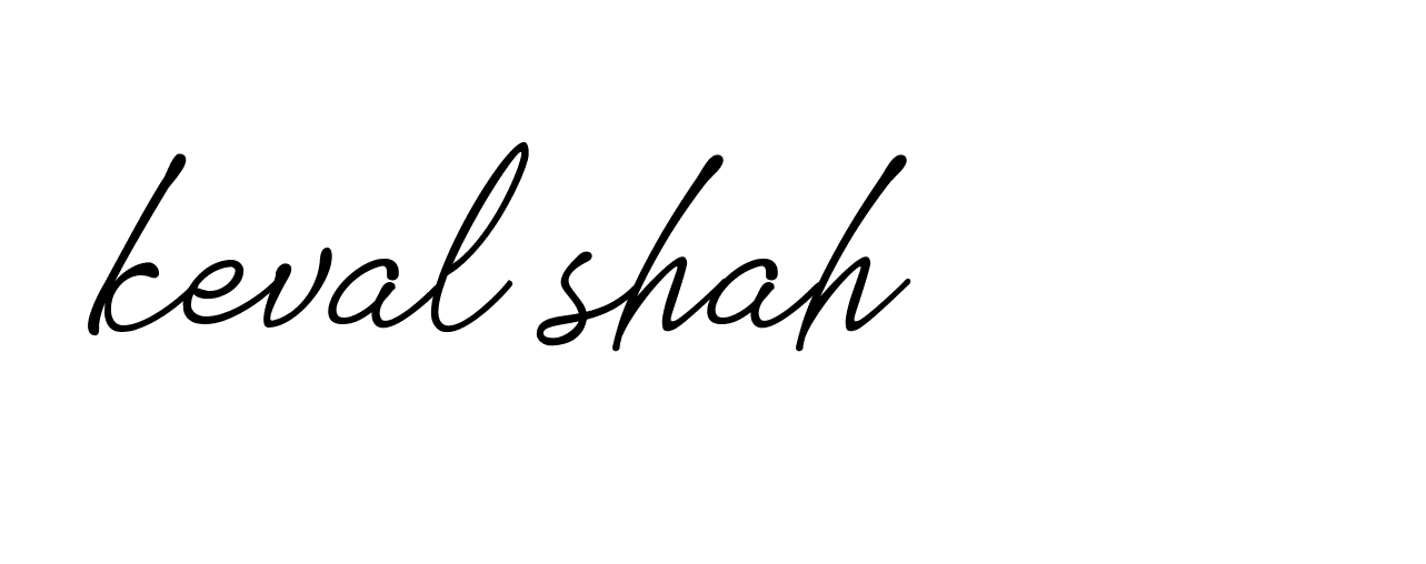 Signature of keval-shah