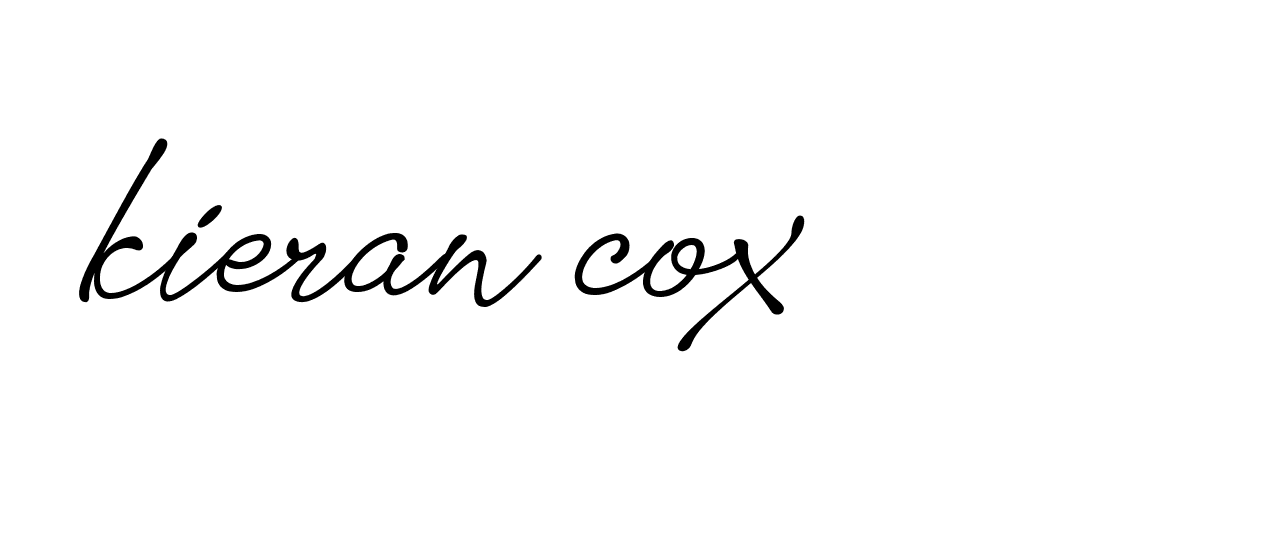 Signature of kieran-cox