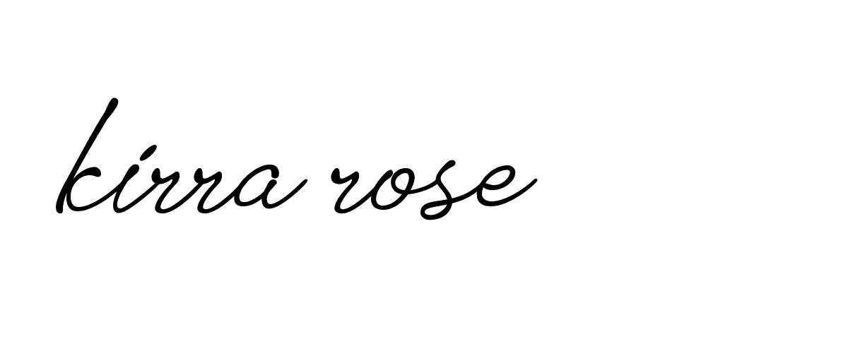 Signature of kirra-rose