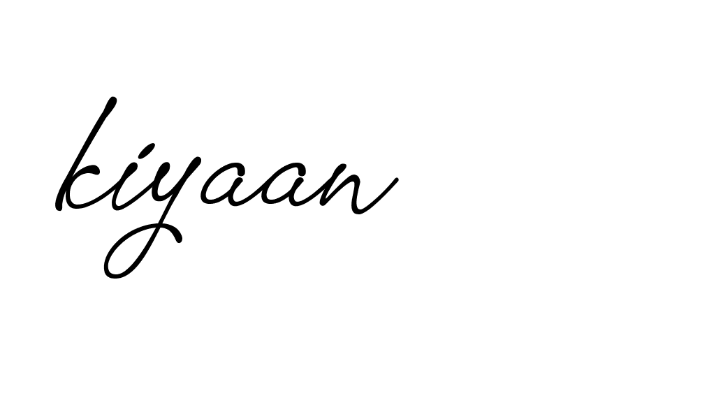 Signature of kiyaan