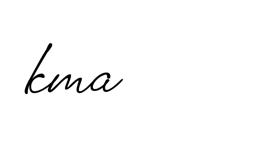 Signature of kma