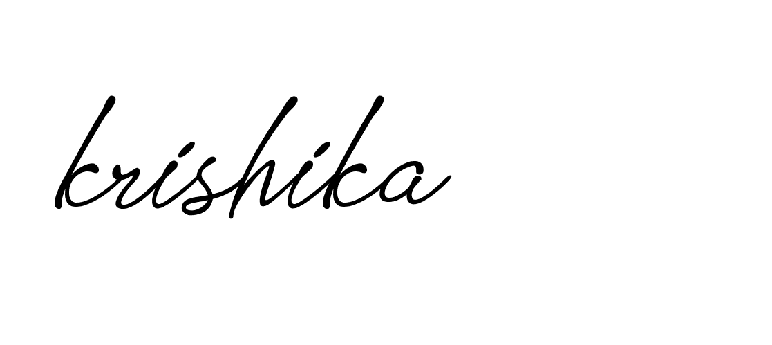 Signature of krishika