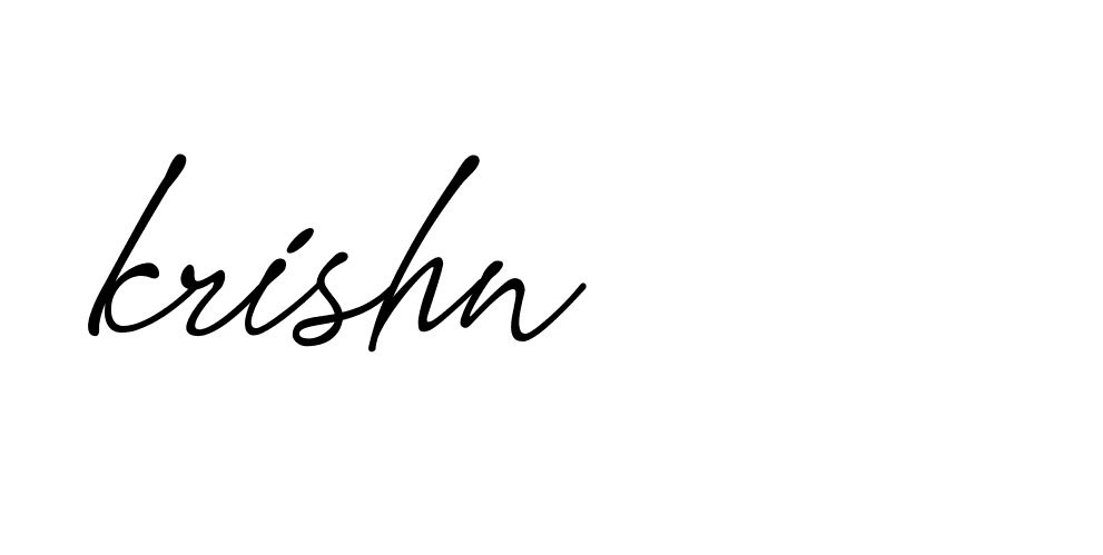 Signature of krishn