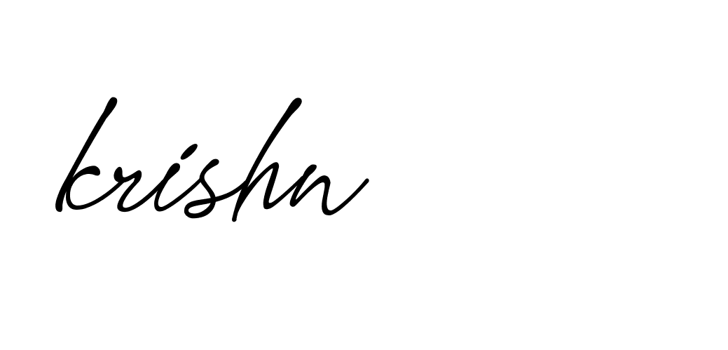 Signature of krishn-