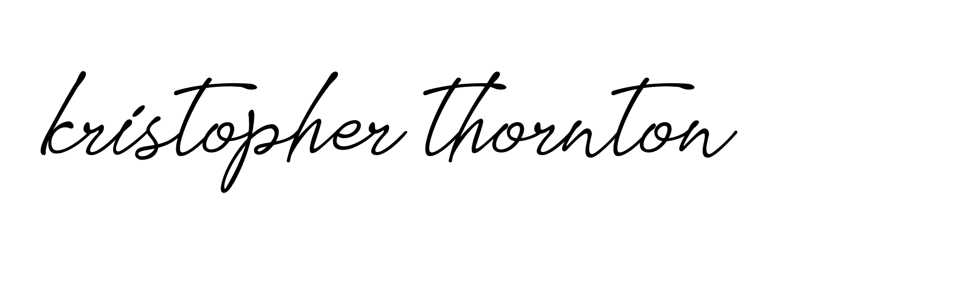 Signature of kristopher-thornton