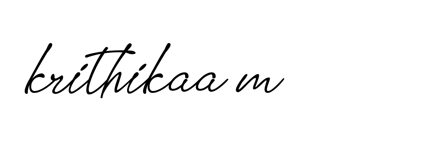 Signature of krithikaa-m