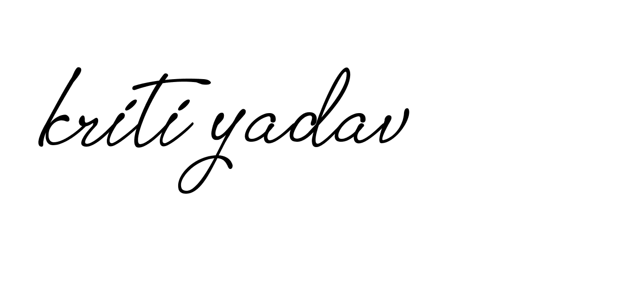 Signature of kriti-yadav