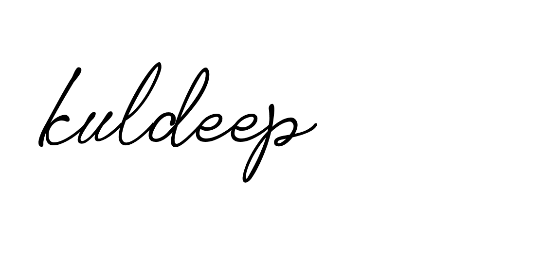 Signature of kuldeep