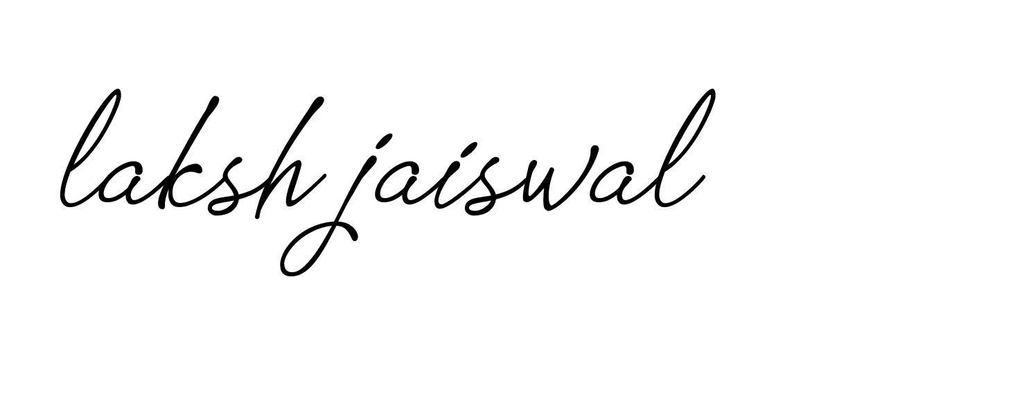 Signature of laksh-jaiswal