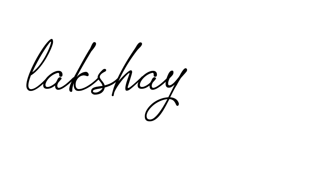 Signature of lakshay