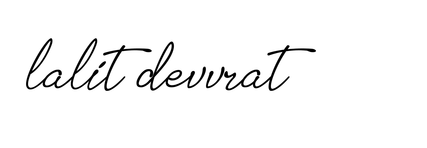 Signature of lalit-devvrat