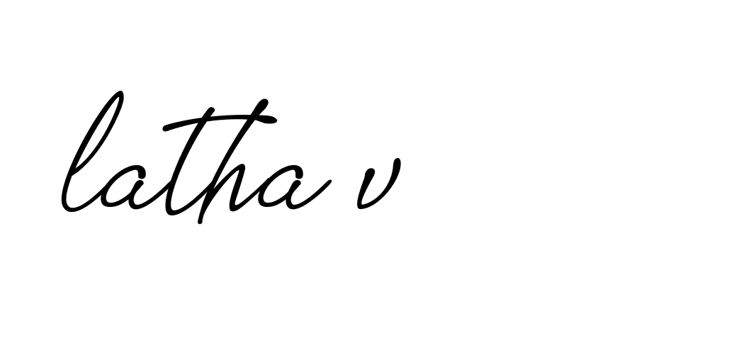 Signature of latha-v