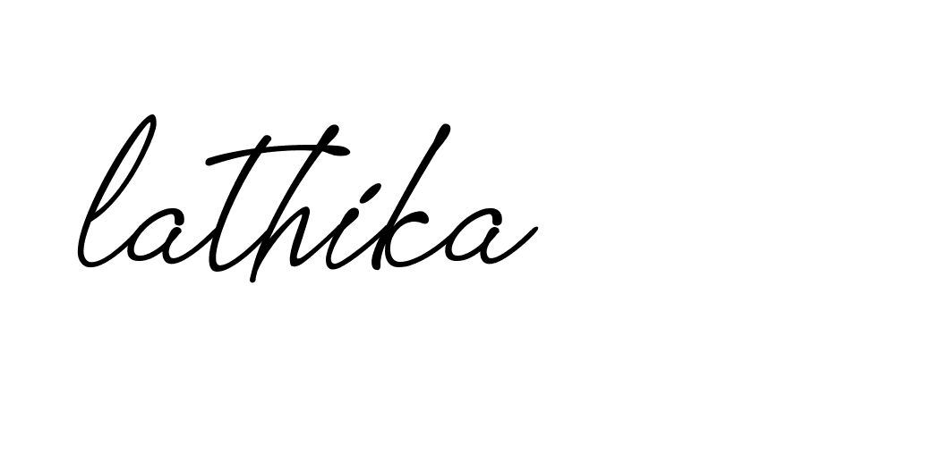 Signature of lathika