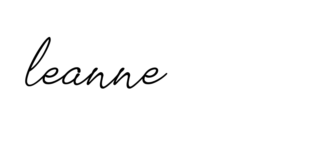 Signature of leanne-