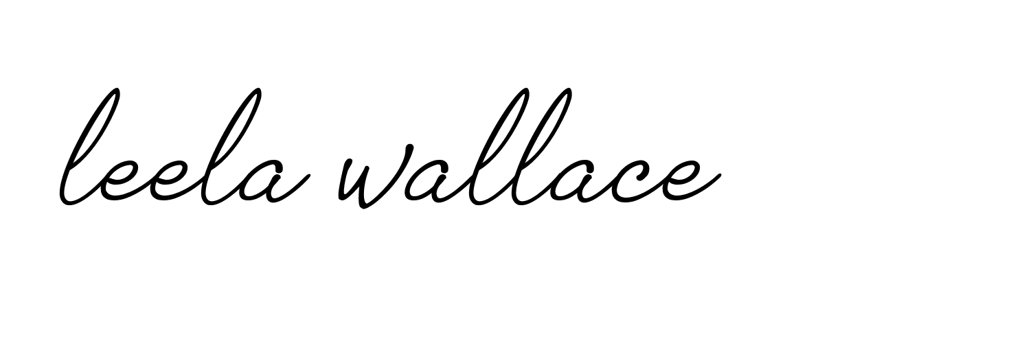 Signature of leela-wallace