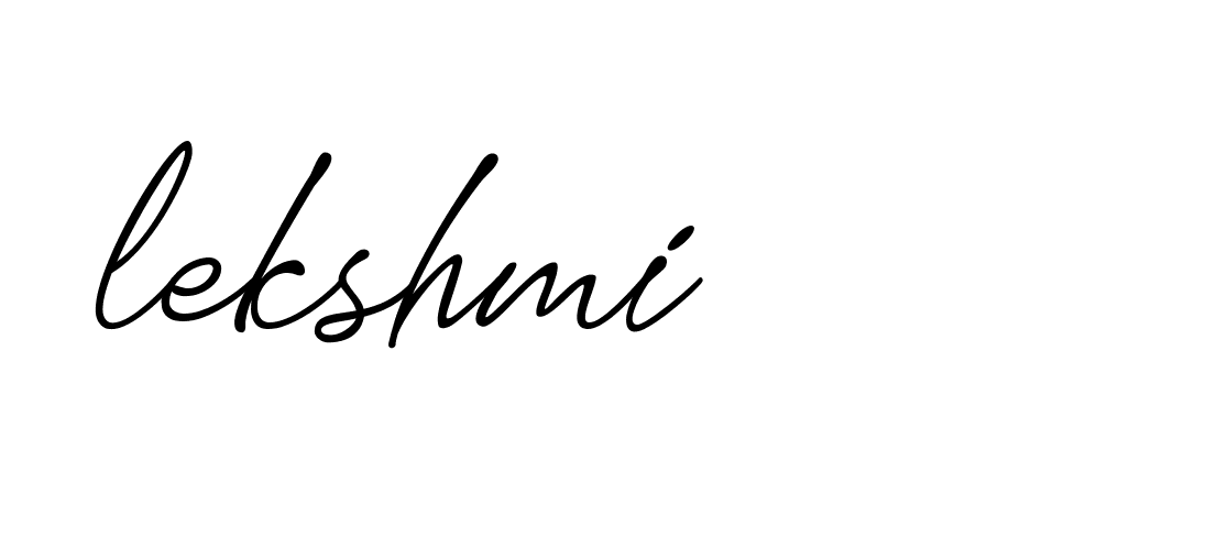 Signature of lekshmi