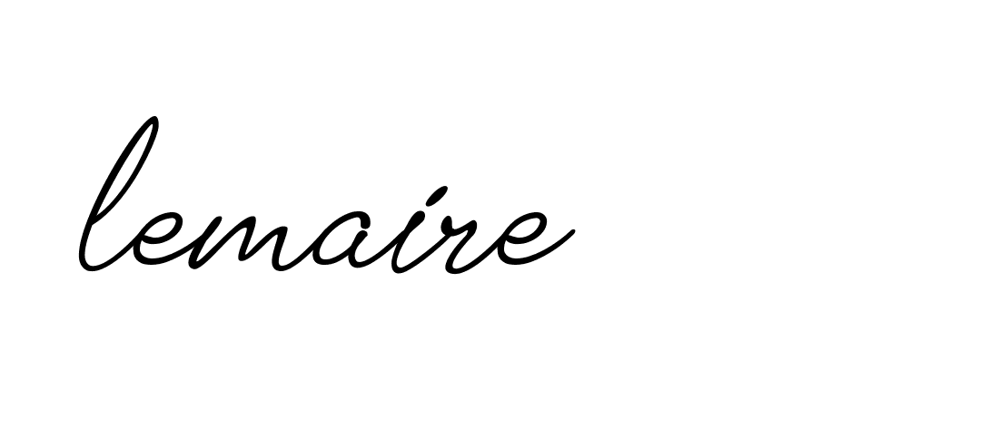 Signature of lemaire