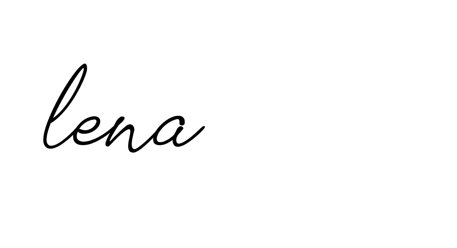 Signature of lena-