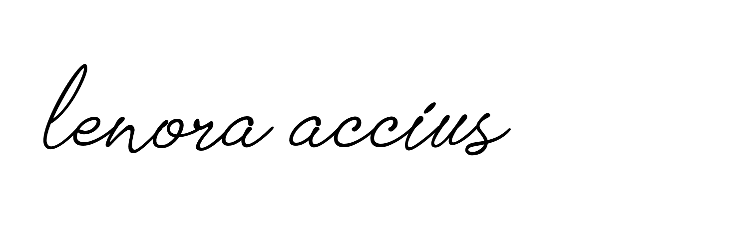 Signature of lenora-accius