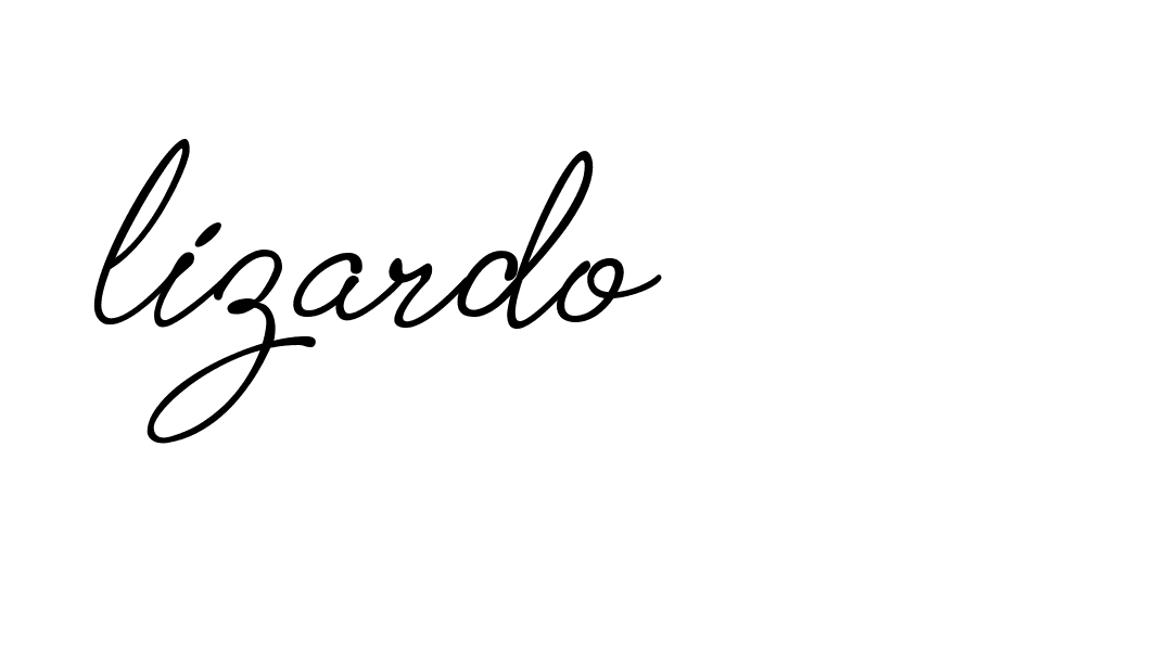 Signature of lizardo