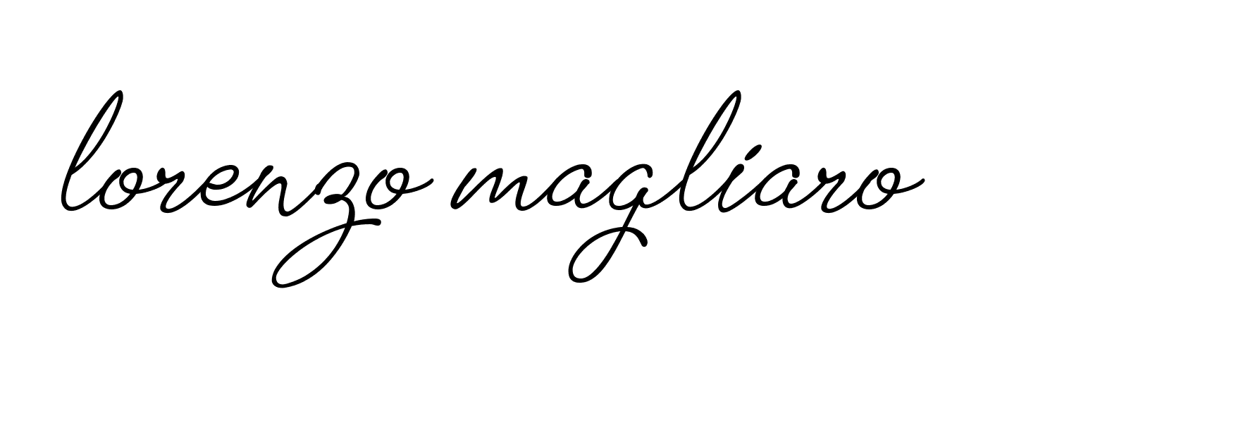 Signature of lorenzo-magliaro