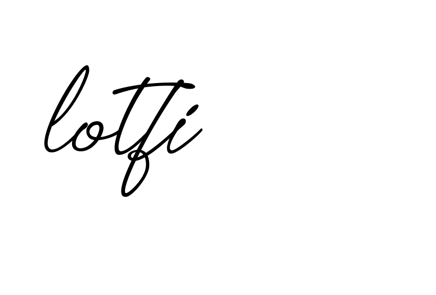 Signature of lotfi