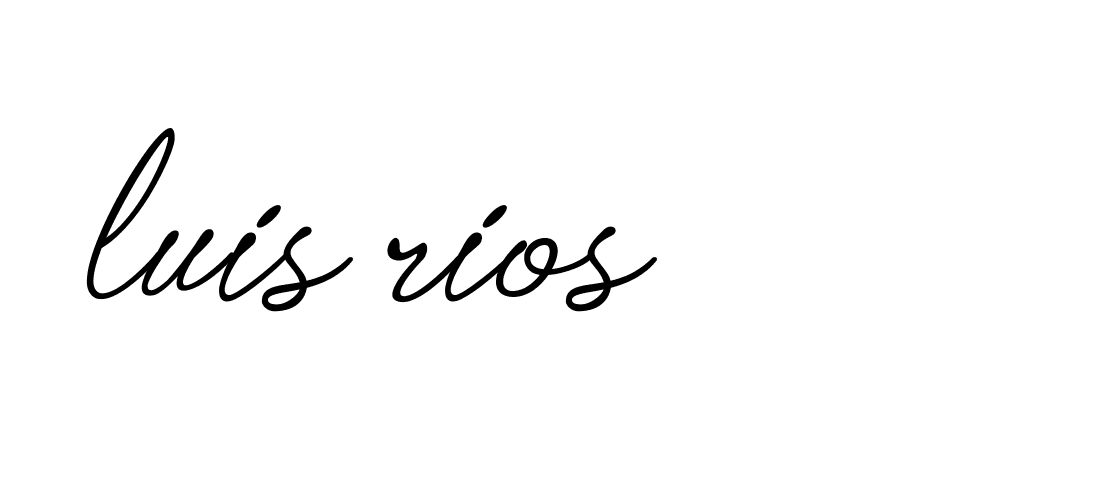 Signature of luis-rios