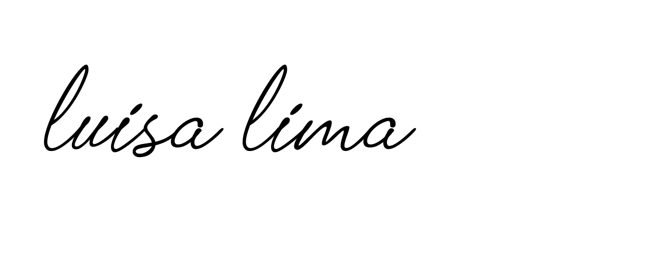 Signature of luisa-lima