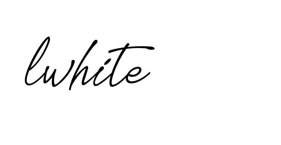 Signature of lwhite