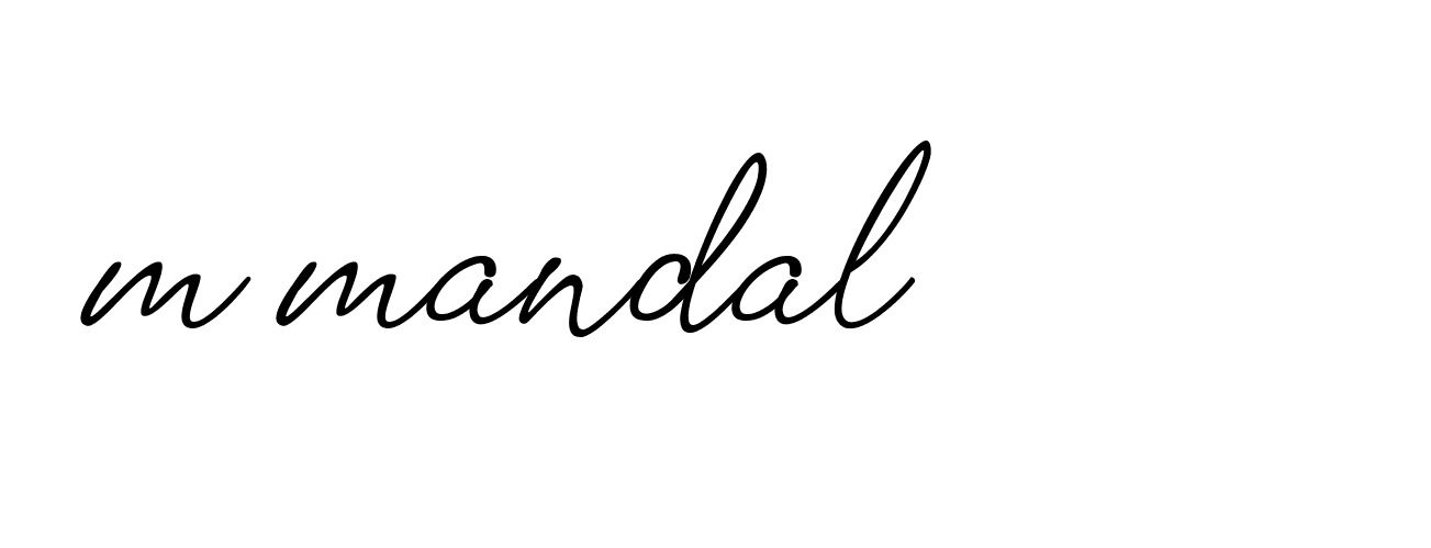 Signature of m-mandal