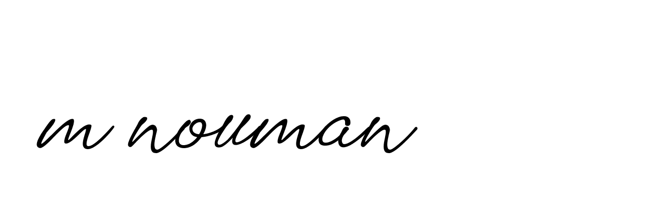 Signature of m-nouman