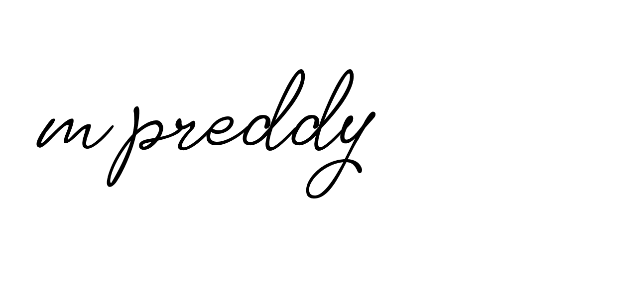 Signature of m-preddy