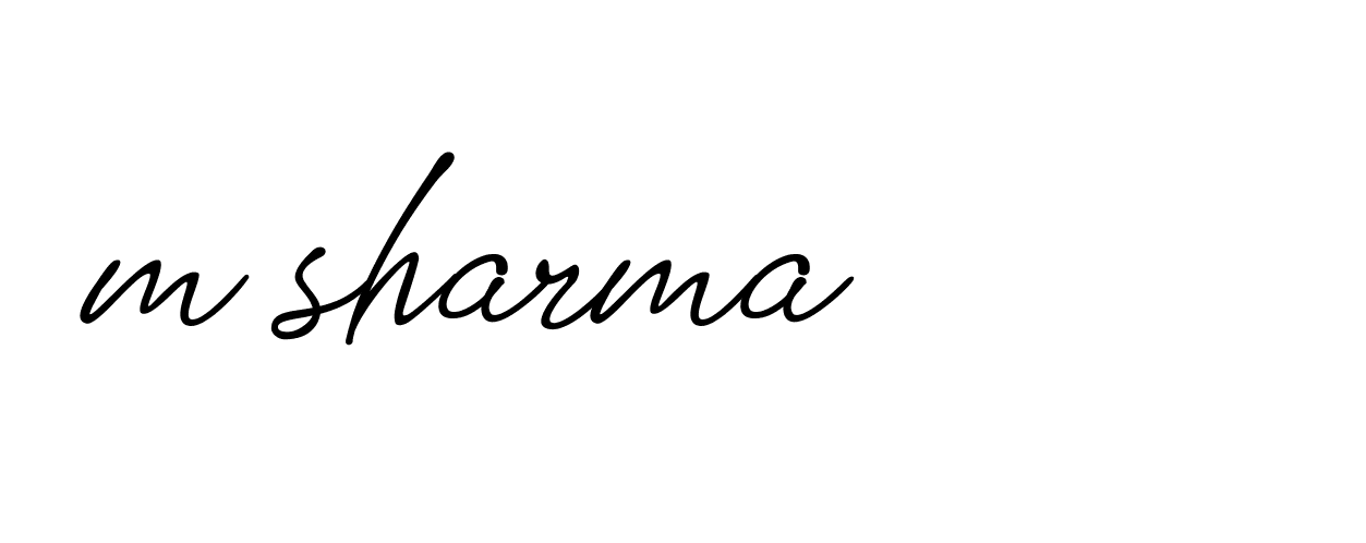 Signature of m-sharma