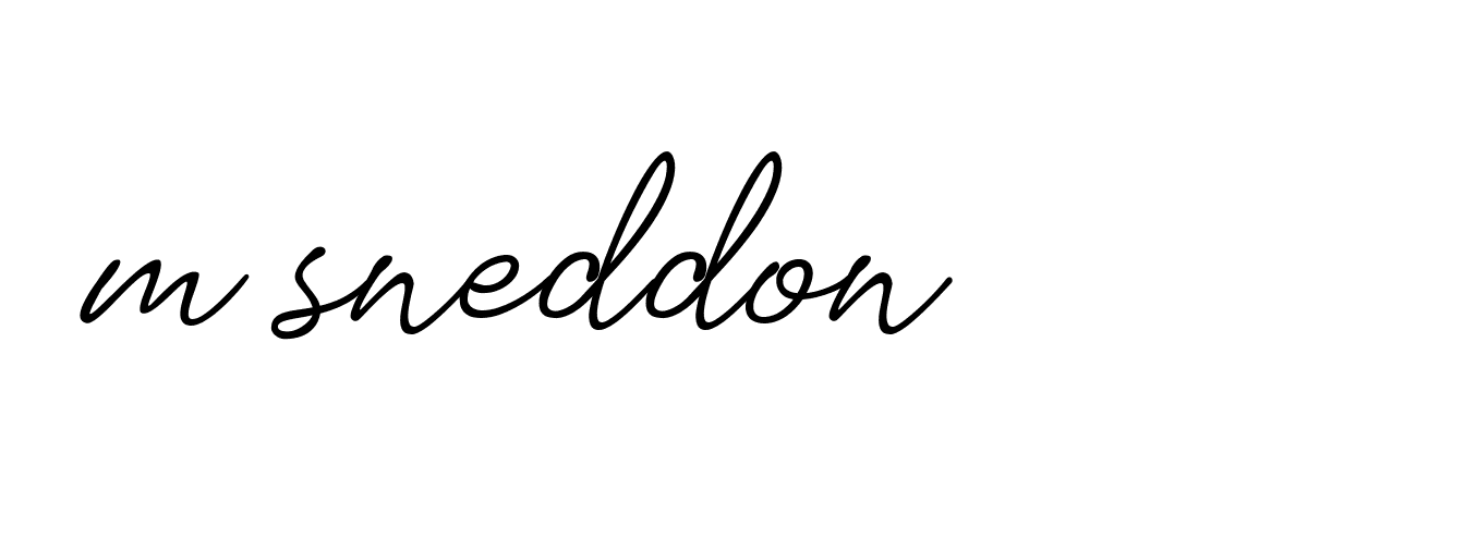 Signature of m-sneddon