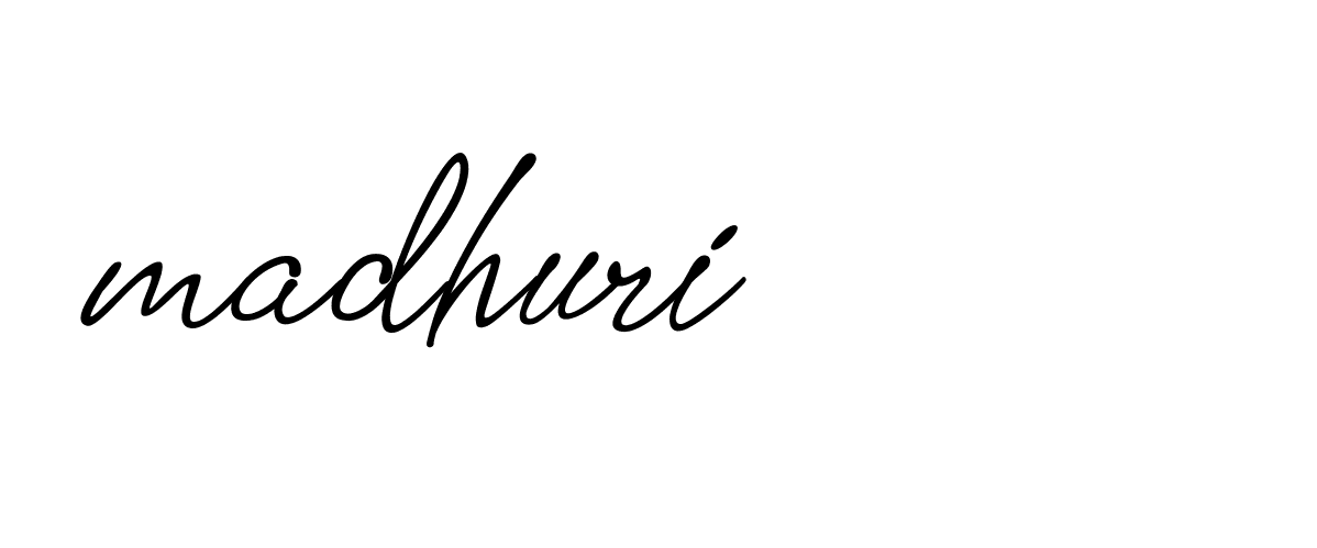 Signature of madhuri-