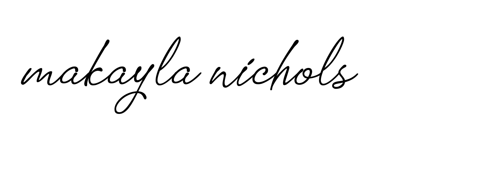 Signature of makayla-nichols