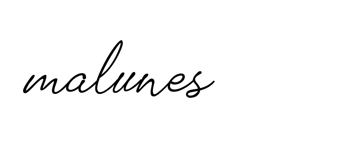 Signature of malunes