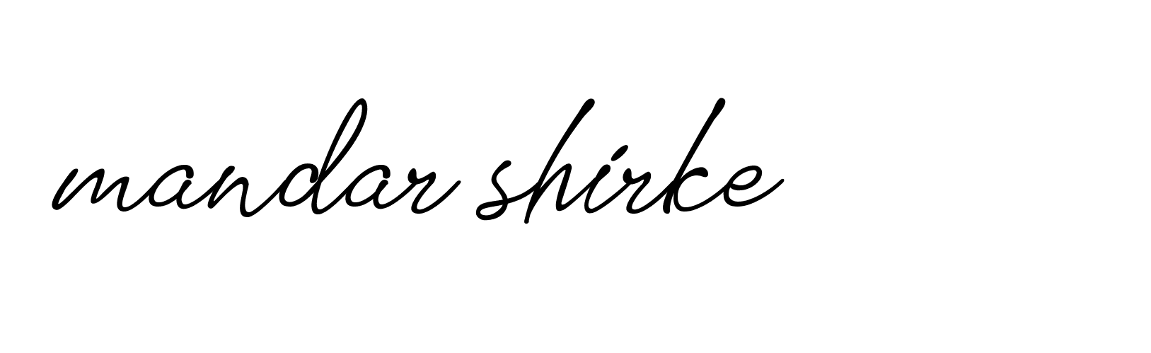 Signature of mandar-shirke-