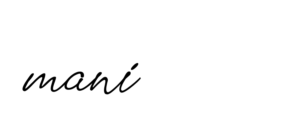 Signature of mani-