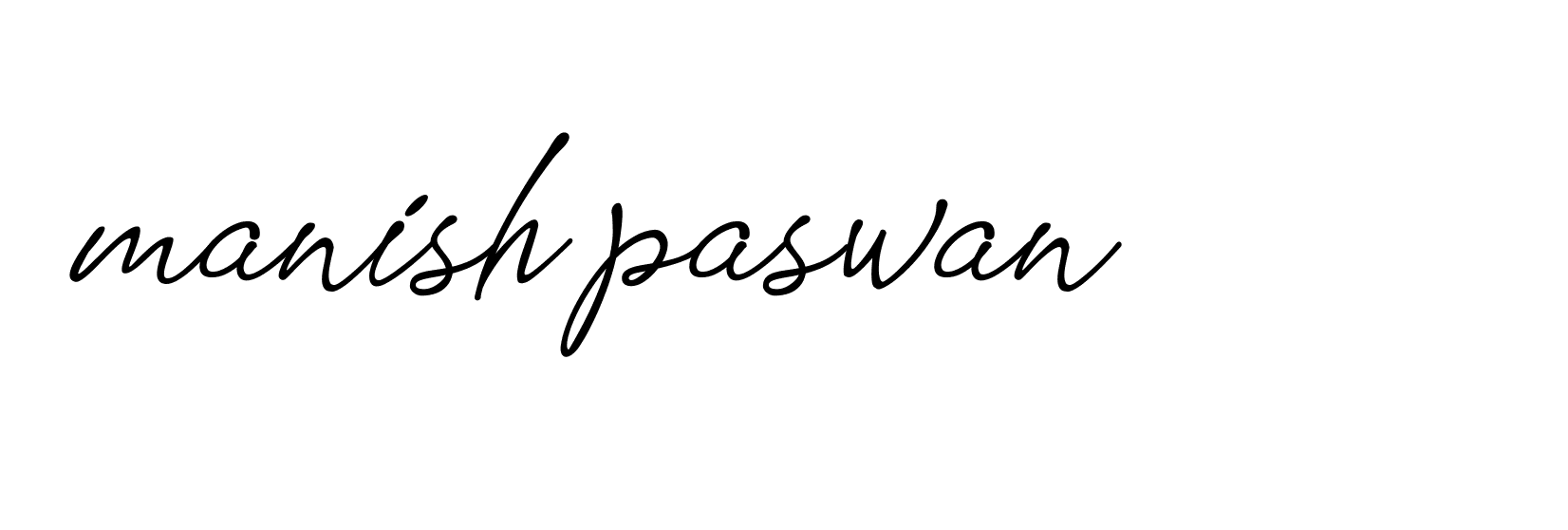 Signature of manish-paswan